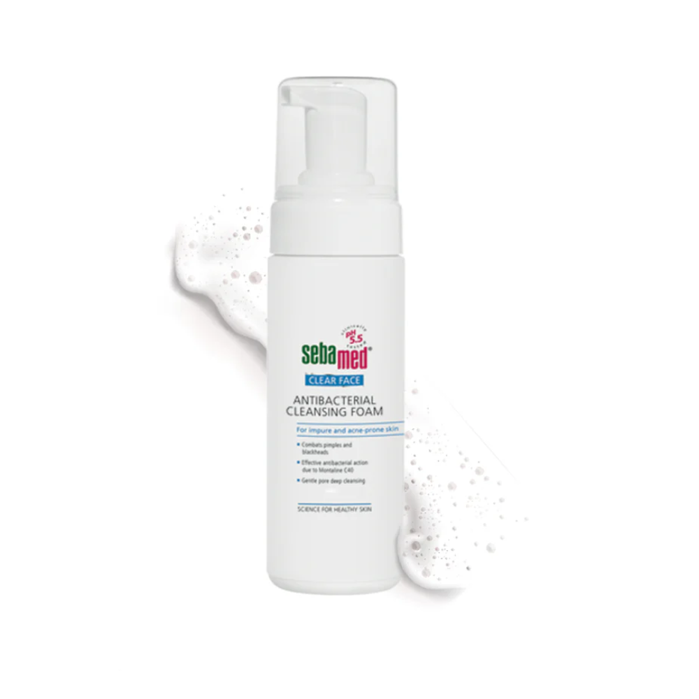 Sebamed, Clear Face Antibacterial Cleansing Foam 150ML