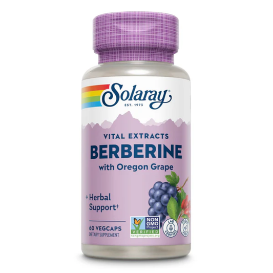 Solaray, Berberine with Oregon Grape – 60 Caps
