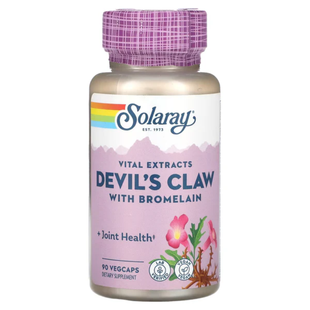 Solaray, Devil’s Claw - 90 Vegcaps
