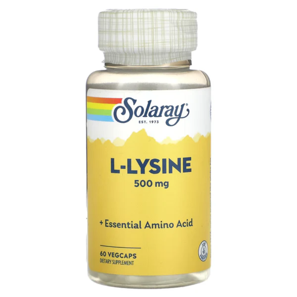 Solaray, L-Lysine - 500 mg - 60 Caps