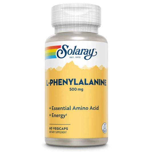 Solaray, L-Phenylalanine 500mg 60 Caps