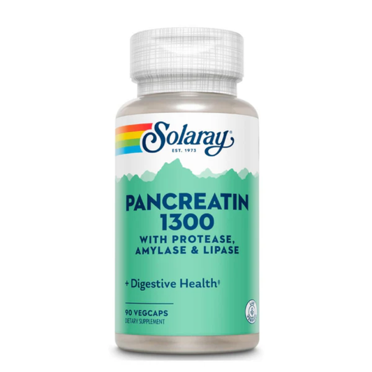 Solaray, Pancreatin 1300 - 90 Caps