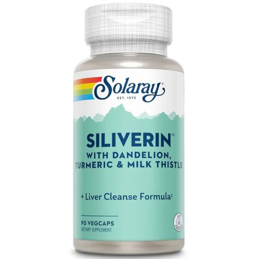 Solaray, Siliverin 90 Vegcaps