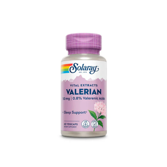 Solaray, Valerian Root Extract 50mg 60 Caps