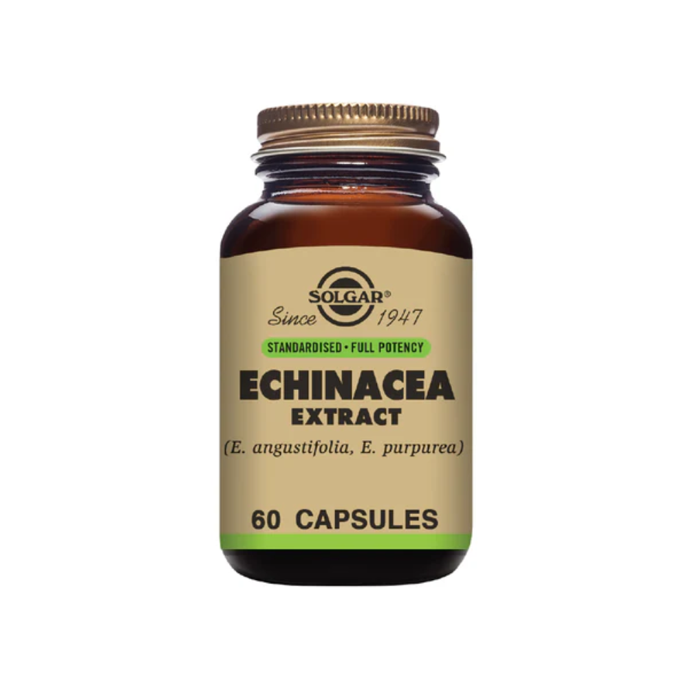 Solgar, Echinacea Herb Extract 60 Vegetable Caps