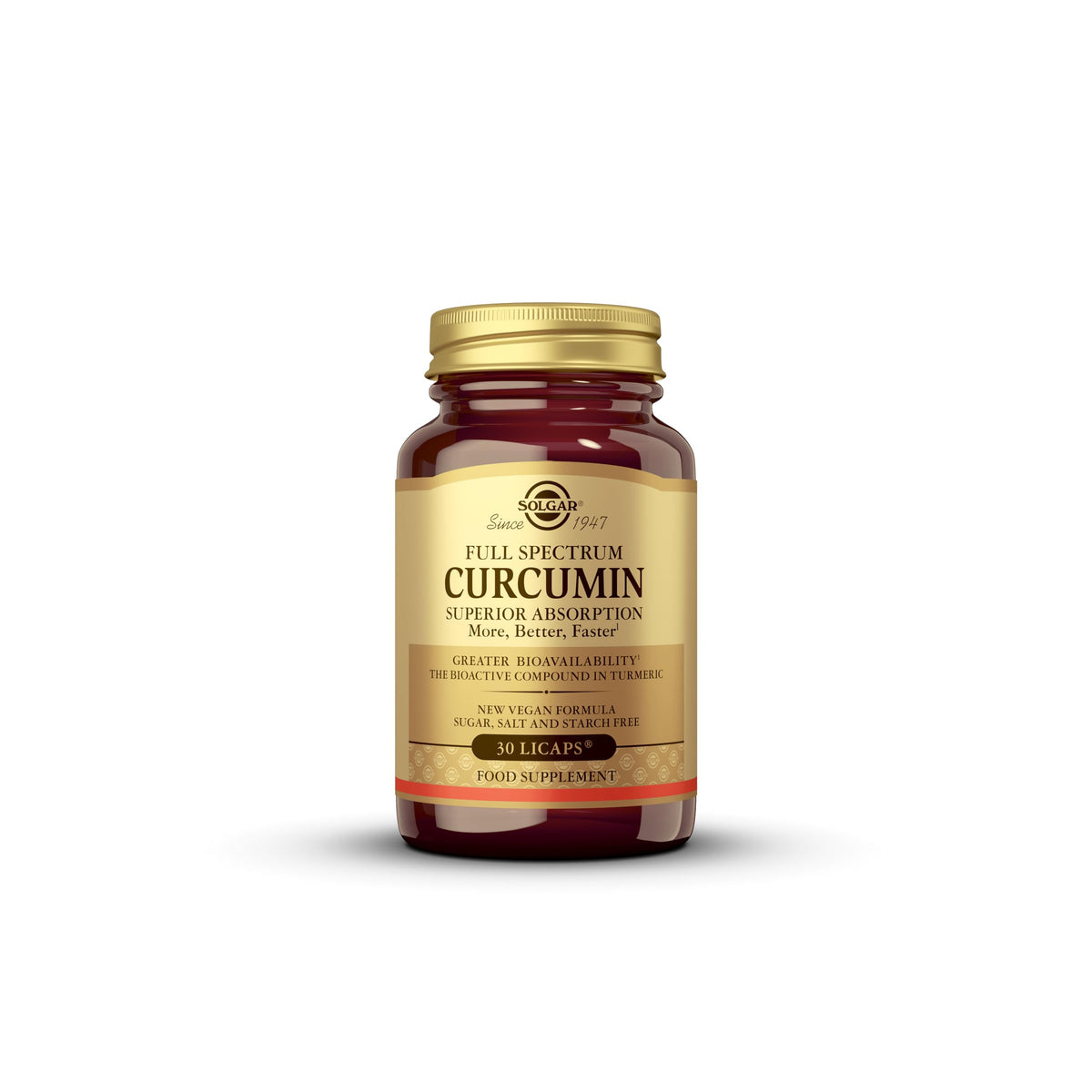 Solgar, Full Spectrum Curcumin 30 Softgels