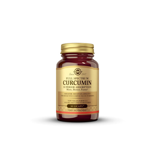 Solgar, Full Spectrum Curcumin 30 Softgels