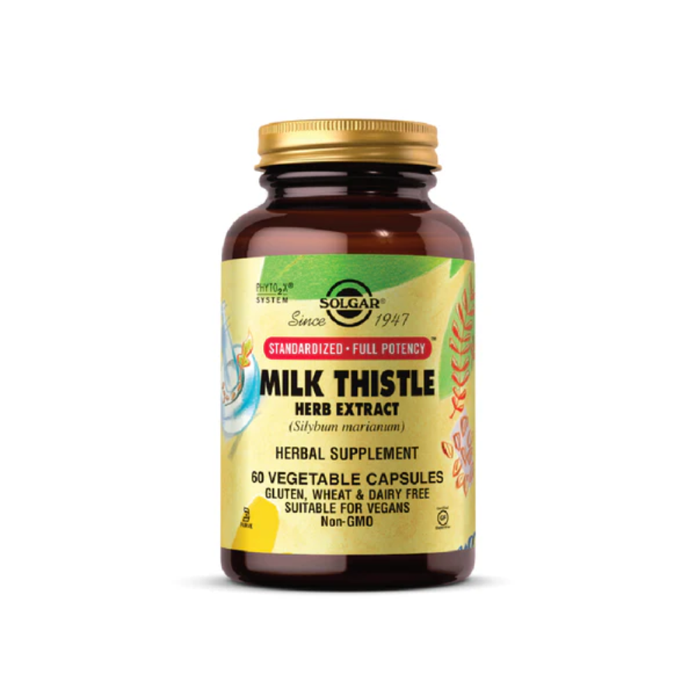 Solgar, Milk Thistle 60 Vegetable Caps