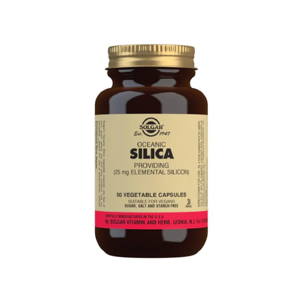 Solgar, Oceanic Silica 25 MG 50 Vegetable Caps