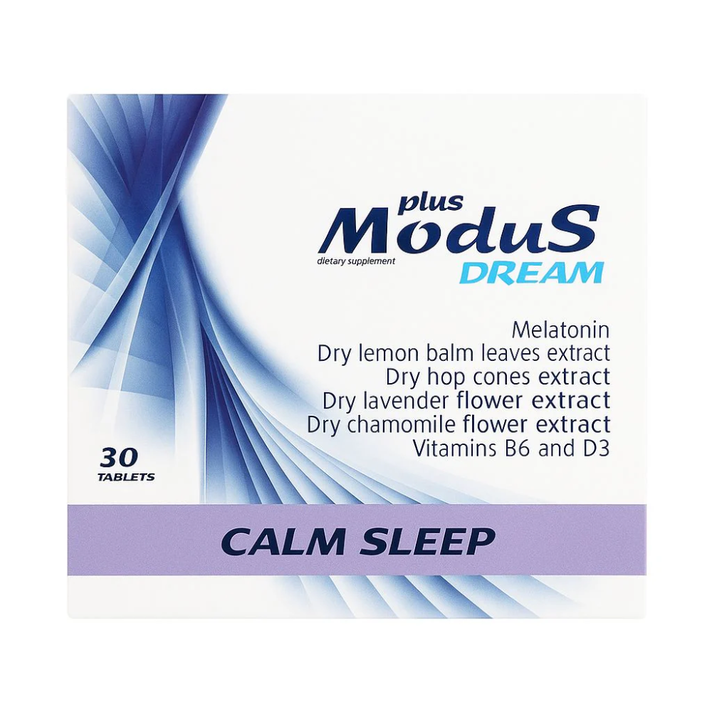 Supplima, Modus Dream Melatonin 30 Tablets