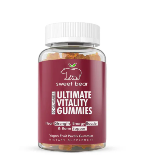 Sweet Bear, Ultimate Vitality 60 Gummies