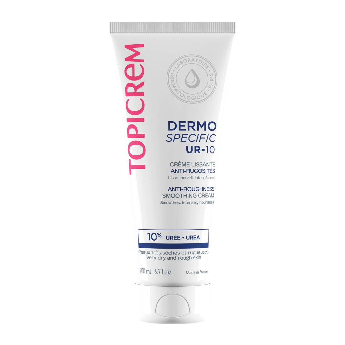 Topicrem SOS UR10 Anti-Roughness Smoothing Cream 200ML
