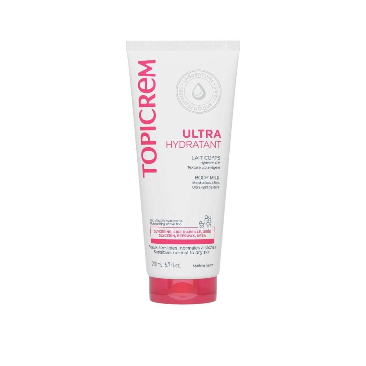 Topicrem Ultra-Hydratant Body Milk 200ML