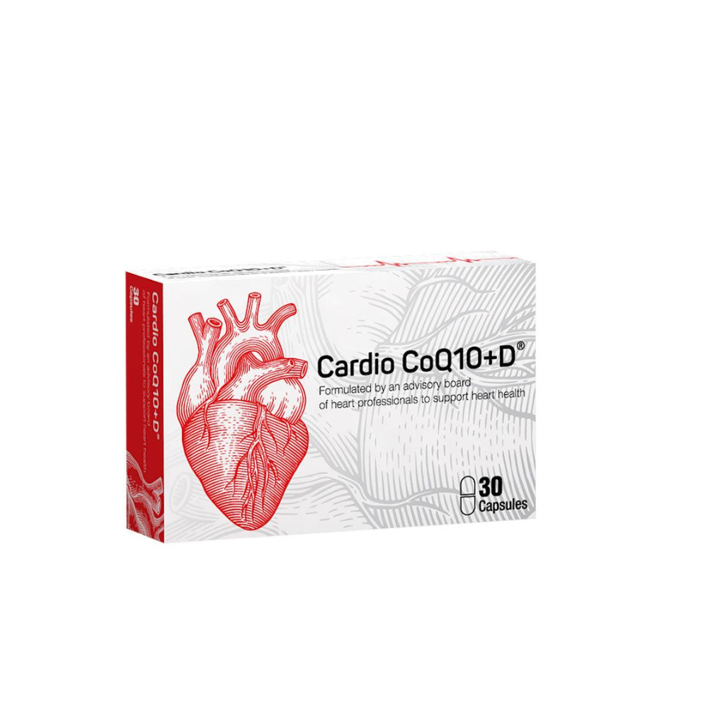 Tritium Pharma, Cardio CoQ10+D 30 Capsules