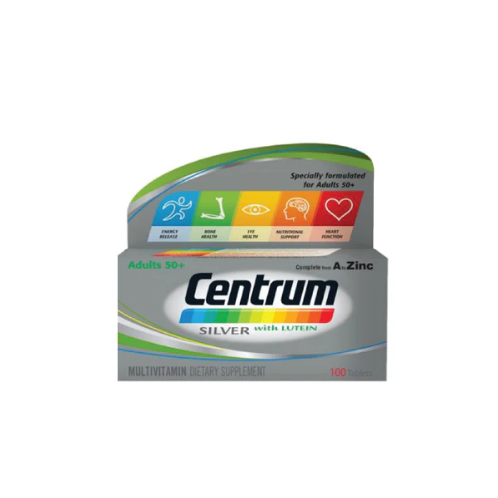 Centrum, Silver Adults 50+ With Lutein