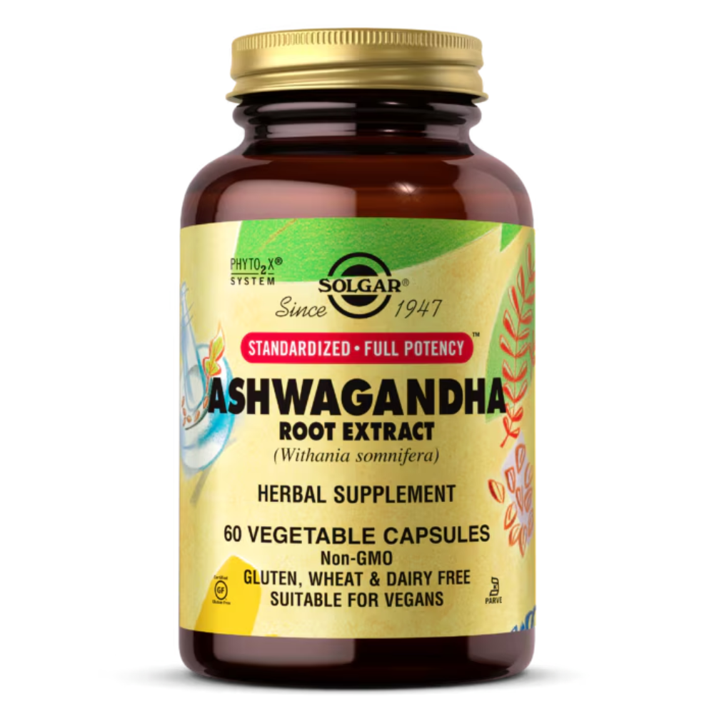 Solgar, Ashwaghanda Root Extract 60 Vegetable Caps