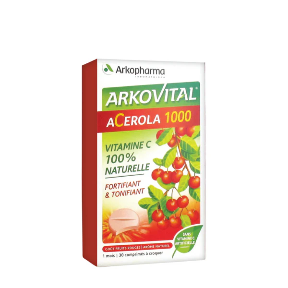 Arkopharma, Arkovital Acerola 1000 - 30 Chewable Tabs