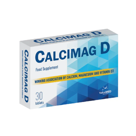 Valuemed, Calcimag D - 30 Tabs