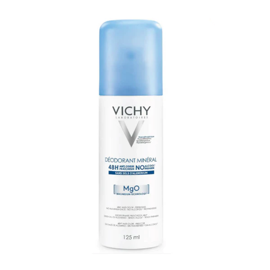 Vichy, 48 Hour Mineral Aluminum Free Spray Deodorant 125ml
