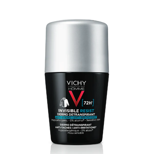Vichy, 72 Hours Invisible Resist Deodorant for Men 50 ML