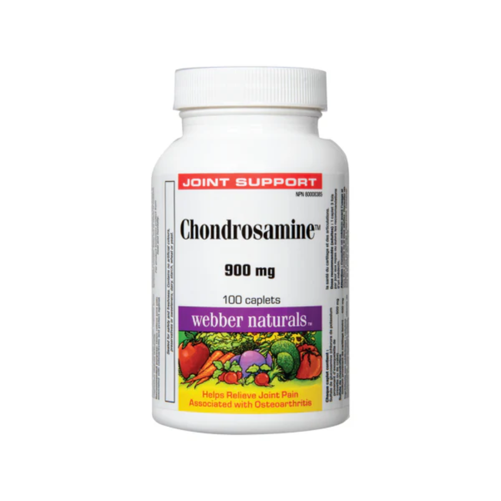 Webber Naturals, Chondrosamine 100 Caplets