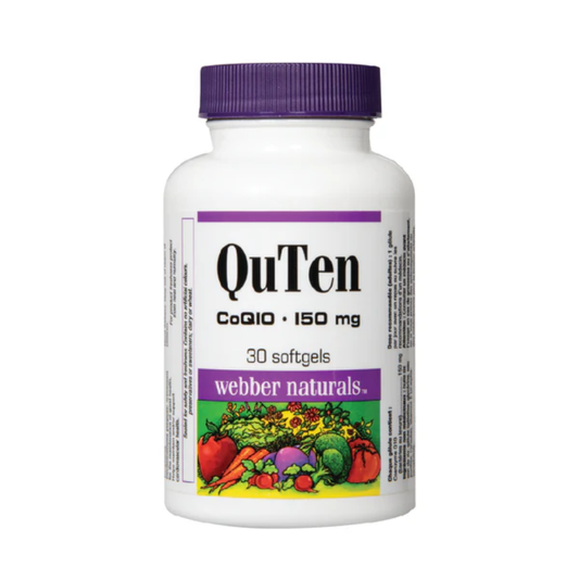 Webber Naturals, QuTen 30 Softgels